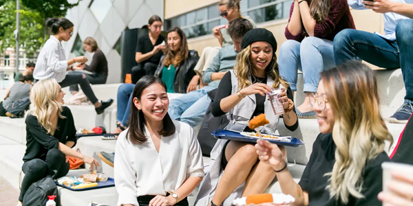 A group of university students.